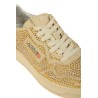 Calzature Sneakers Autry Medalist Low Crystal Beige